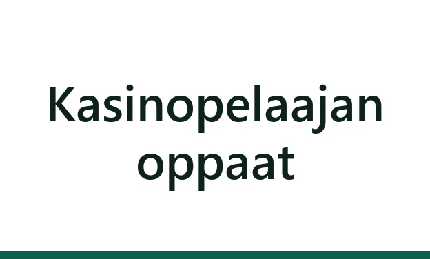 Kasinopelaajan oppaat